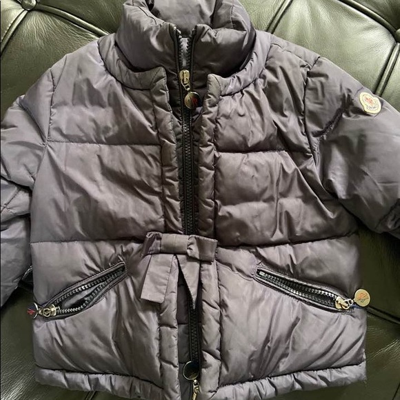 Moncler jacket with a bow on the front - Picture 4 of 6